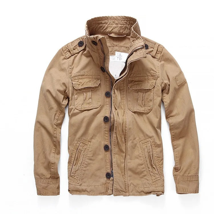 New Style High Quality 100 % Cotton Windproof Jackets for Men Wind Cheater Waterproof Blazer Coat | 268