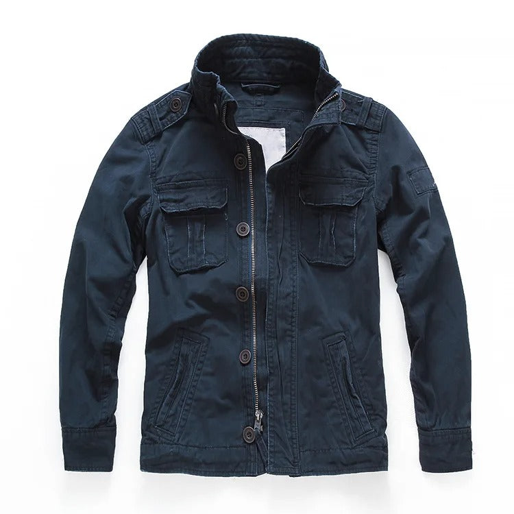 New Style High Quality 100 % Cotton Windproof Jackets for Men Wind Cheater Waterproof Blazer Coat | 268
