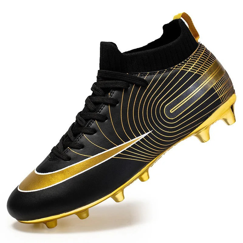 Professional Soccer Shoes Long Spikes AG Ankle Football Boots Outdoor Cleats Soccer Boots 32751G