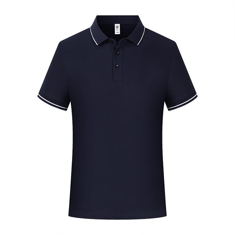 Men 100% Cotton Polo T-Shirt Short Sleeves Polo Shirt Tops | JH-S6001