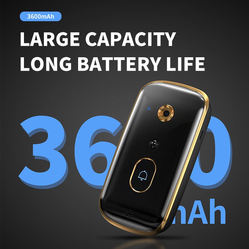 Waterproof 1080P Plug Infrared Camera Door Bell Smart Design Hd Video Wifi Doorbell | HC-520
