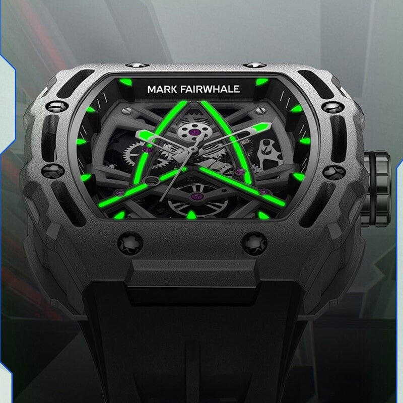 Men's Luxury Mechanical Wristwatch Sapphire Glass Waterproof Automatic Watch | 6650