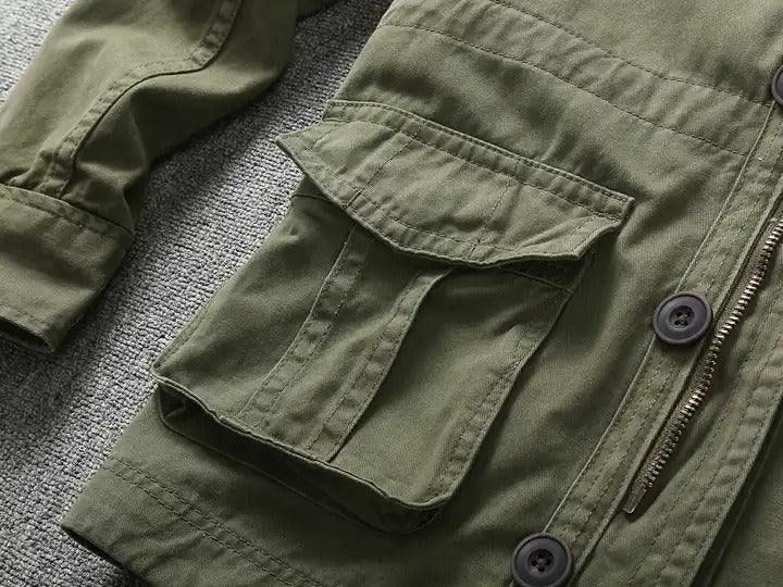 New Style High Quality 100 % Cotton Windproof Jackets for Men Wind Cheater Waterproof Blazer Coat | 268
