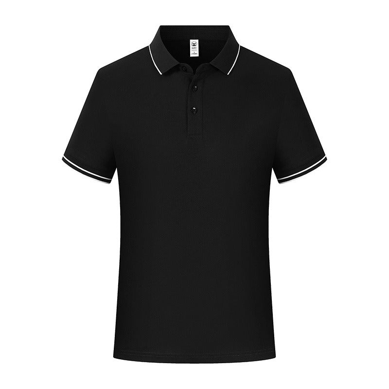 Men 100% Cotton Polo T-Shirt Short Sleeves Polo Shirt Tops | JH-S6001