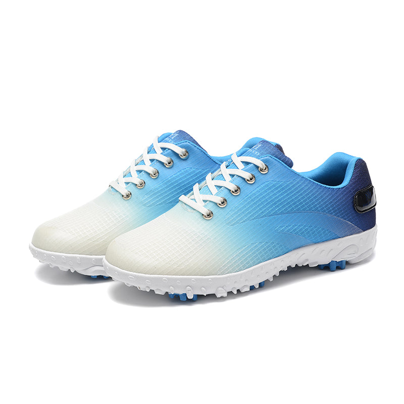 Premium Golf Shoes Rubber Sole Athletic Sneakers Comfortable Golfer Footwear | 9043