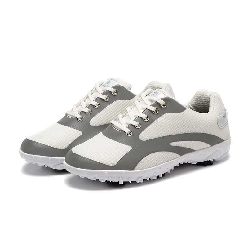 Premium Golf Shoes Rubber Sole Athletic Sneakers Comfortable Golfer Footwear | 9043