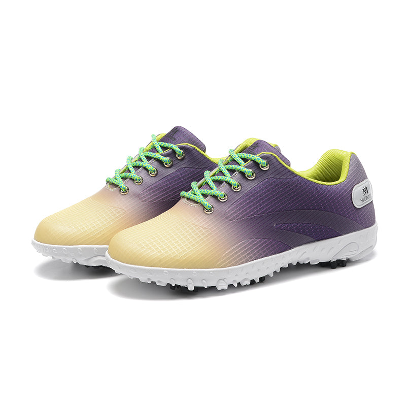 Premium Golf Shoes Rubber Sole Athletic Sneakers Comfortable Golfer Footwear | 9043