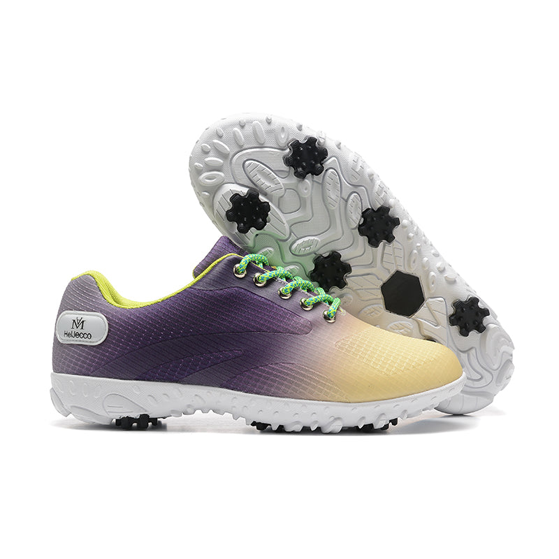 Premium Golf Shoes Rubber Sole Athletic Sneakers Comfortable Golfer Footwear | 9043
