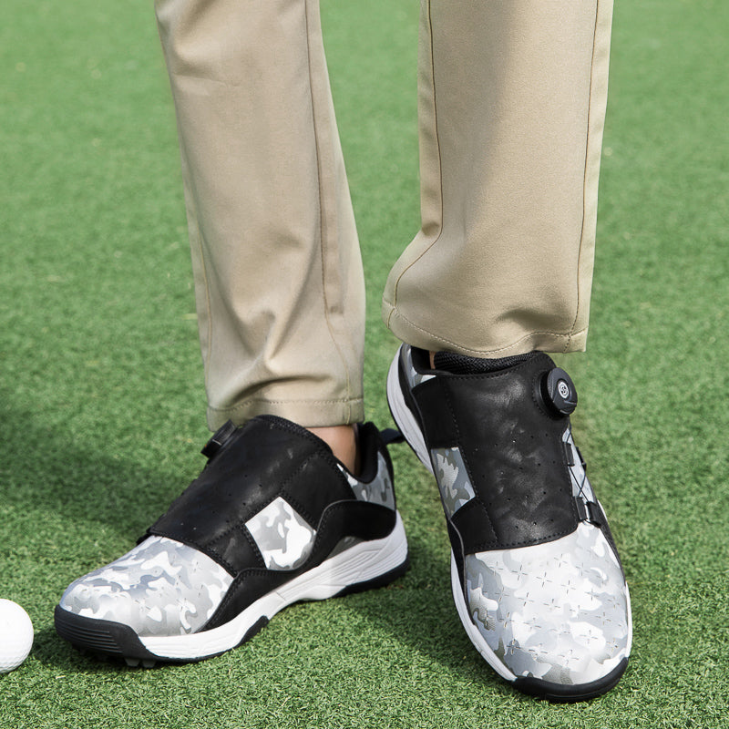 Men's Golf Shoes Waterproof Spikeless Trainers | F1079