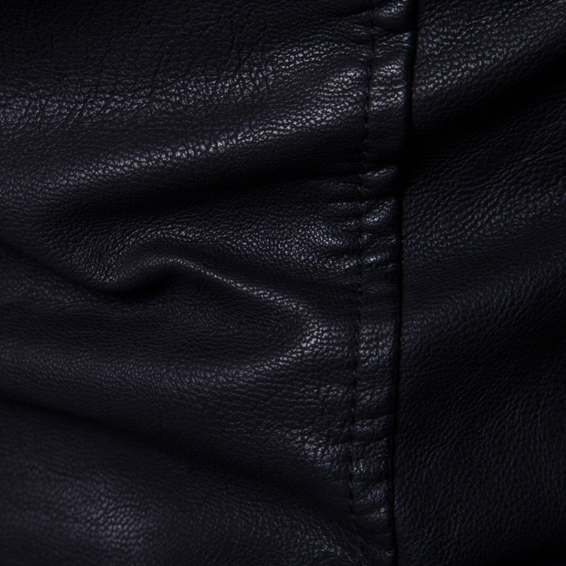Men's Premium Faux Leather Jacket Slim Fit Stylish Blazer | JK12