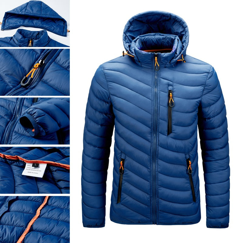 Lightweight High Quality Bomber Hooded Jacket | C913