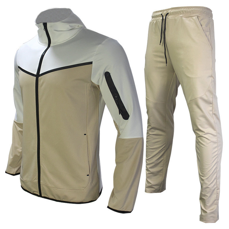 Men's Tracksuit Athletic Full Zip Casual Sports Jogging Gym Sweatsuit | 21420