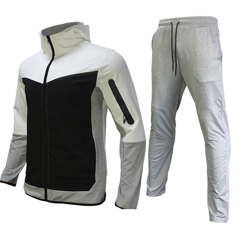Men's Tracksuit Athletic Full Zip Casual Sports Jogging Gym Sweatsuit | 21420