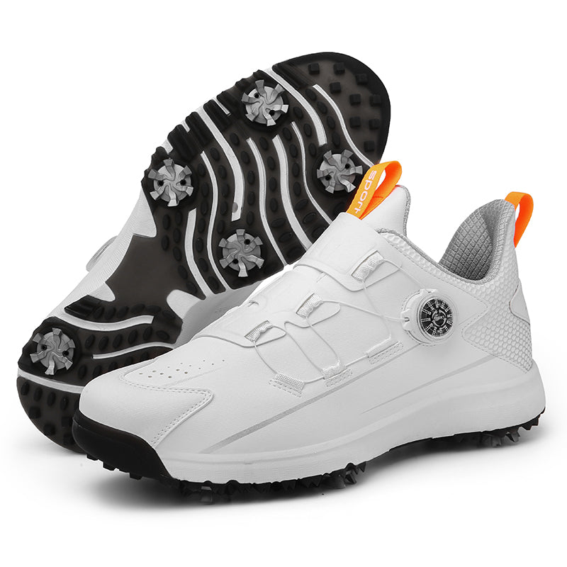 Premium Quality BOA Golf Shoes Waterproof Spiked Golf Trainers | 666A