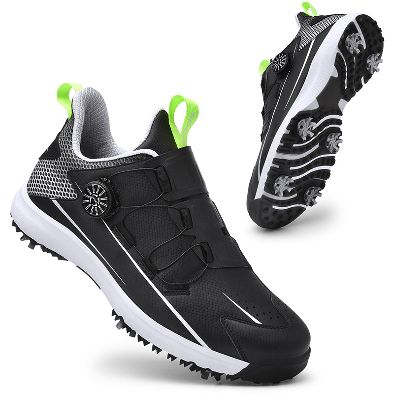 Premium Quality BOA Golf Shoes Waterproof Spiked Golf Trainers | 666A
