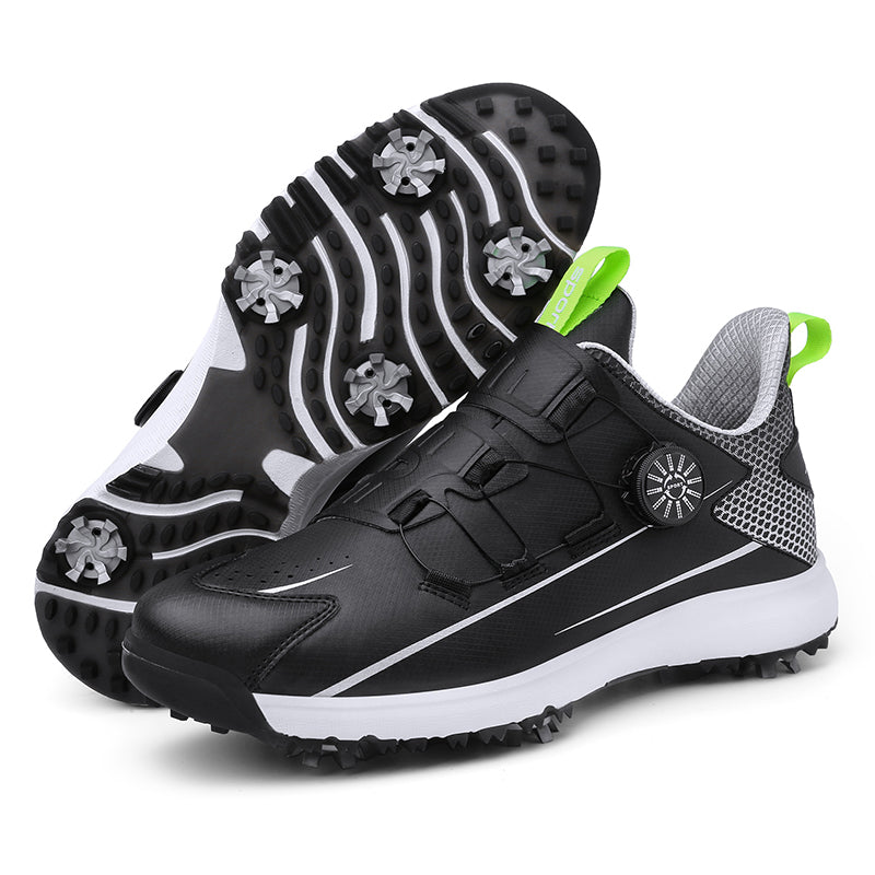 Premium Quality BOA Golf Shoes Waterproof Spiked Golf Trainers | 666A