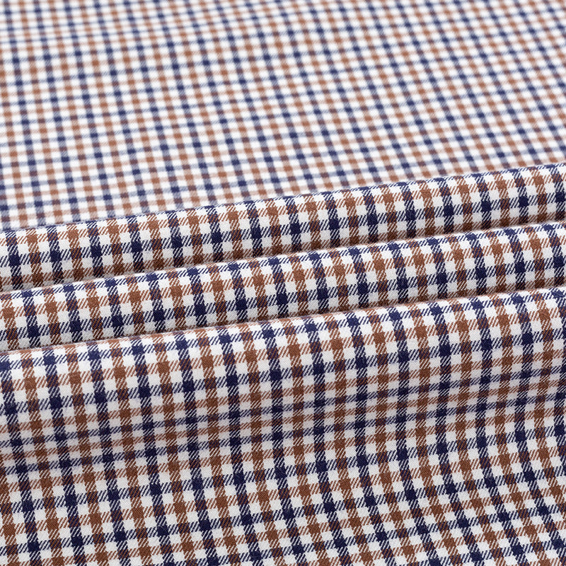 Men Plaid Cotton Casual Regular Fit Long Sleeve Button Down Dress Shirts | C2050