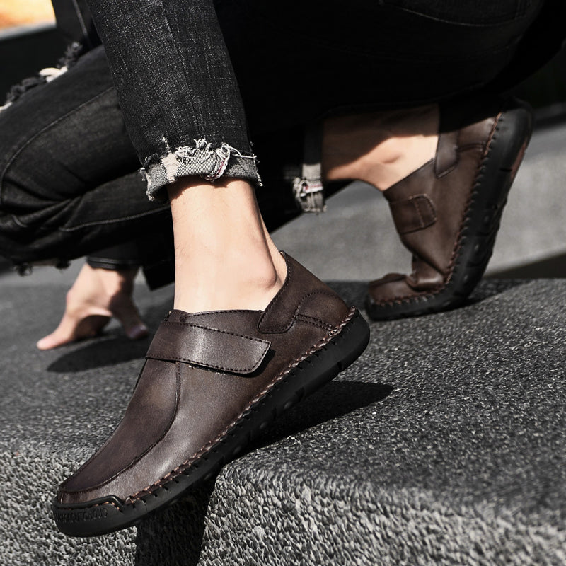 Leather Italian Loafers Shoes for Men | F2289