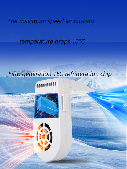 Senmicool Mini Handheld Fan,New Semiconductor Refrigeration Hand Fan for Fast Cooling