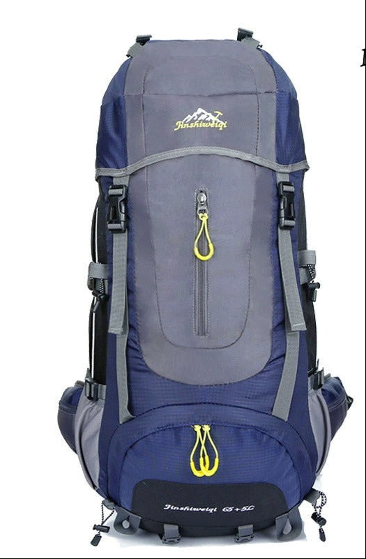 70L Large Capacity Hiking Backpack – Waterproof Trekking Rucksack with Ergonomic Support System for Men & Women | 0621