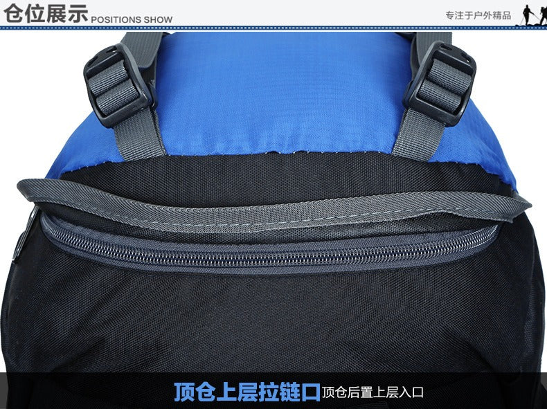 70L Large Capacity Hiking Backpack – Waterproof Trekking Rucksack with Ergonomic Support System for Men & Women | 0621