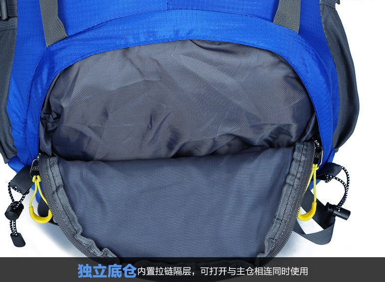 70L Large Capacity Hiking Backpack – Waterproof Trekking Rucksack with Ergonomic Support System for Men & Women | 0621