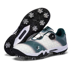 Unisex Professional Golf Shoes Spikeless Rotational Cleat Design Breathable & Stable Golf Sneakers | GX-006