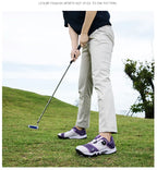 Unisex Professional Golf Shoes Spikeless Rotational Cleat Design Breathable & Stable Golf Sneakers | GX-006