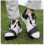 Unisex Professional Golf Shoes Spikeless Rotational Cleat Design Breathable & Stable Golf Sneakers | GX-006