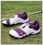 Unisex Professional Golf Shoes Spikeless Rotational Cleat Design Breathable & Stable Golf Sneakers | GX-006