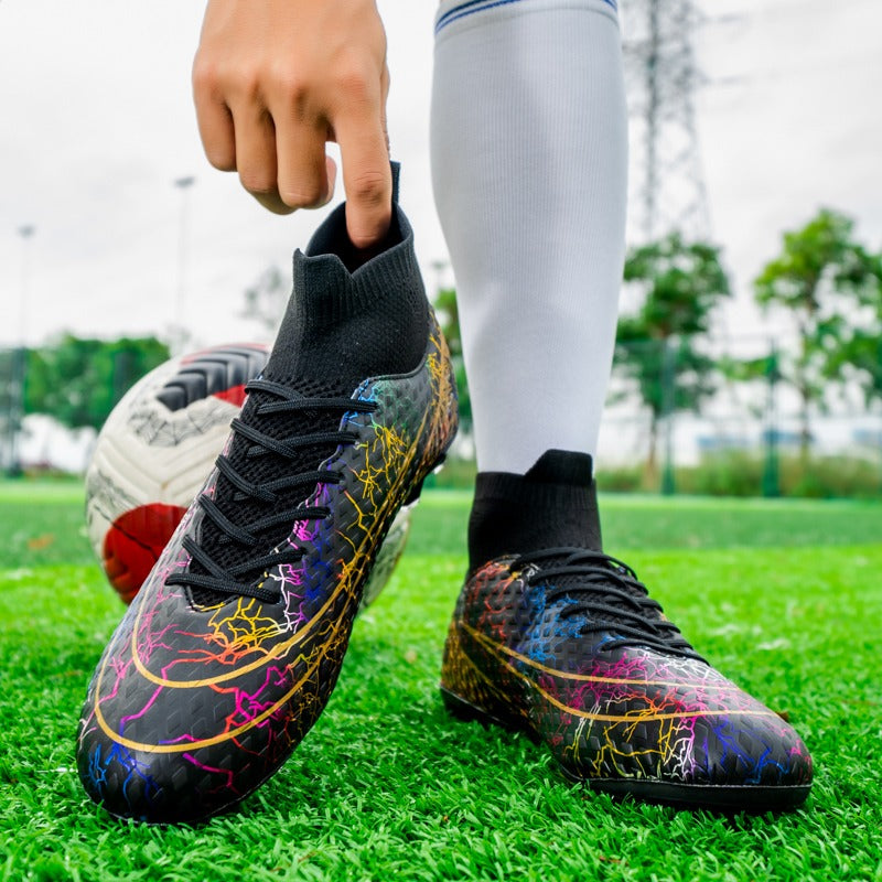 Chaussures de football unisexes pour hommes, chaussures d'extérieur/d'intérieur, chaussures de sport classiques, chaussures de football, chaussures de foot, futsal | 9330 