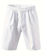 Breathable Men's Linen Shorts – Lightweight Summer Beach & Sport Casualwear| YFY-WW-2