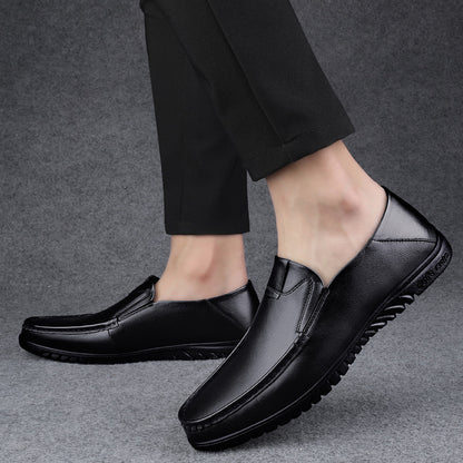 Scarpe da lavoro in pelle, mocassini slip-on, scarpe da passeggio | B2102 