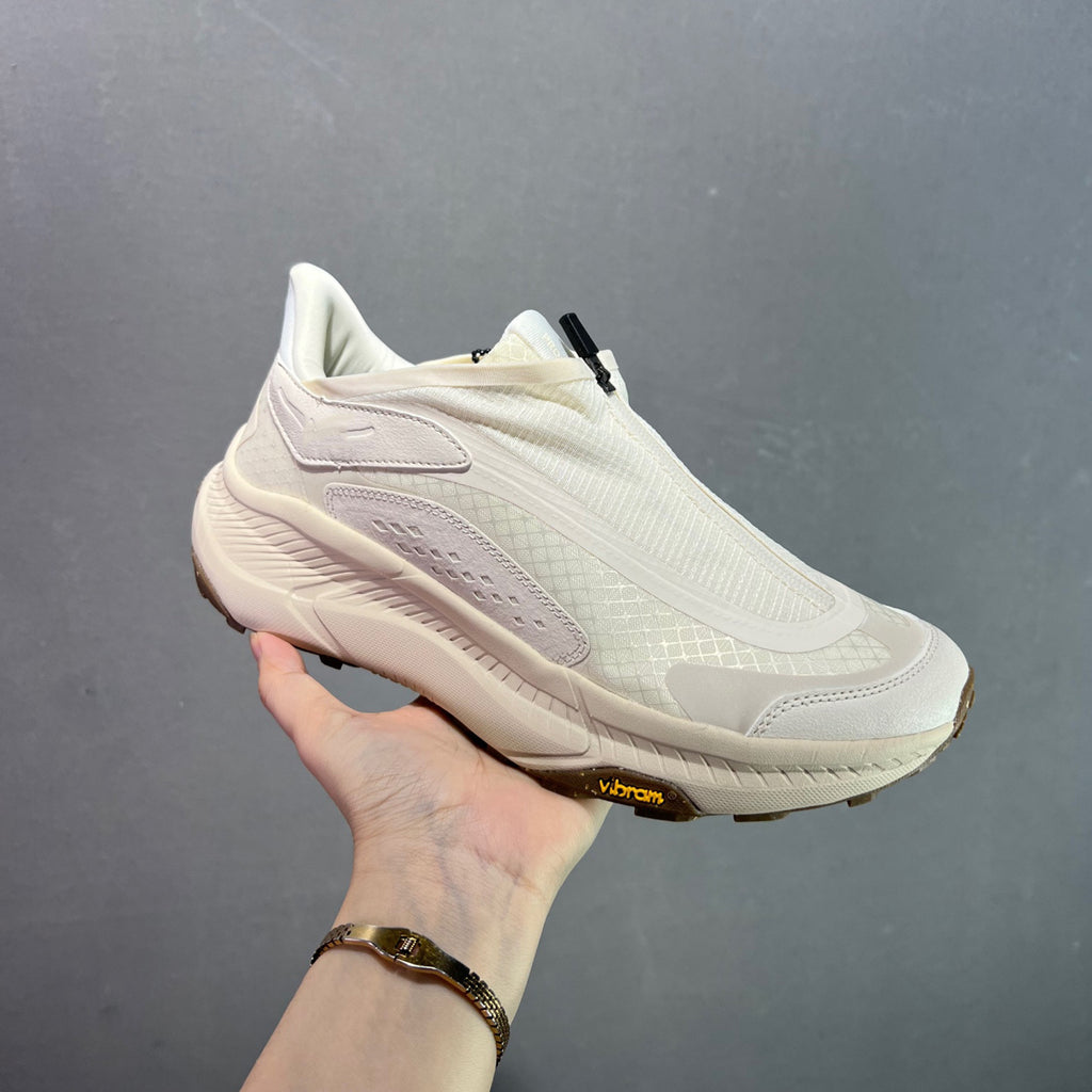 HOKA ONE ONE Unisex Trail Running Shoes Waterproof Hiking Sneakers Thick Sole Outdoor Trainers All‑Terrain Footwear