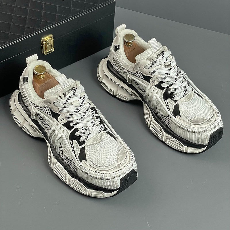Men's Height-Increasing Breathable Casual Sports Shoes | Trendy Trainers Outdoor Sneakers