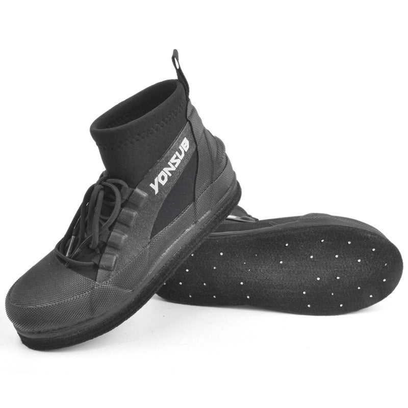 Yonsub Drainage Fishing Shoes | Quick-Dry Aqua Socks for Rock & Jetty Fishing | Anti-Slip & Cut-Resistant Water Shoes | YZ034