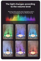 Newest Essential Oil Diffuser Humidifier Home Disco Ball Aromatherapy Diffuser with Cool Mist & LED Lights | 262