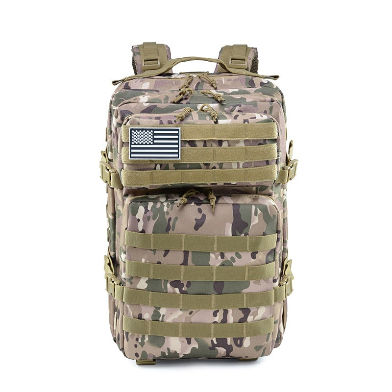 New Trending Portable Molle Bag 45L Mountain Travel Luggage Oxford Tactical Backpack