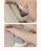 Neck Massager Kneading With Heat Rechargeable Cordless Electric Massage Pillow Deep Tissue Massage