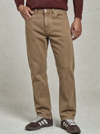Men‘s Low-Rise Straight Leg Trousers 2026 Autumn Winter Cotton Blend Business Casual Pants Solid Color Smart Trousers | PM58