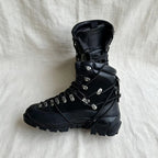 Men's American Utility Strap Hiking Boots | Thick-Sole Metal Buckle Martin Boots | High-Top Rock Style Ankle Boots