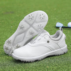 Men's & Women's Golf Shoes with Rotating Buckle | Waterproof Spike less Sneakers | Dedicated Golf & Casual Footwear | X13
