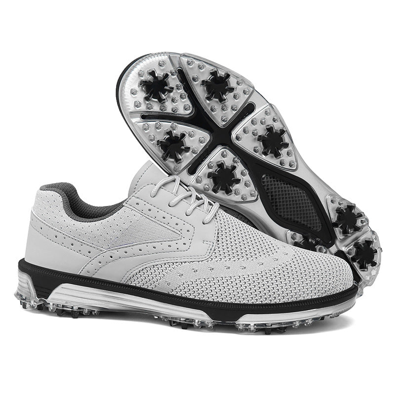 Unisex Golf Shoes Breathable Waterproof Spikeless Golf Sneakers Non-Slip Athletic Casual Shoes | X21