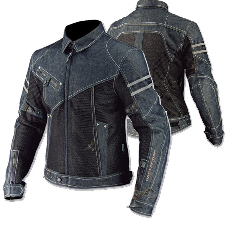 K006 Motorcycle Racing Suit | Mesh Street Bike Jacket for Summer Riding | Breathable Protective Gear for Men & Women