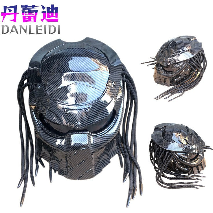 Full Face Motorcycle Helmet Stylish 3-Layer Protective Helmet Predator Evo Motorcycle Helmet PC+ABS High Security Safety Helmet | 883-2