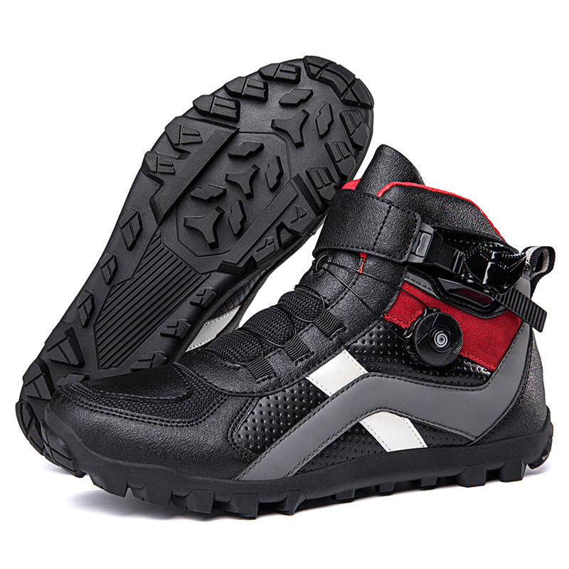 Motorcycle Riding Shoes | Unisex All-Season Urban Street Bike Boots | Casual Biker Sneakers | JC-1988