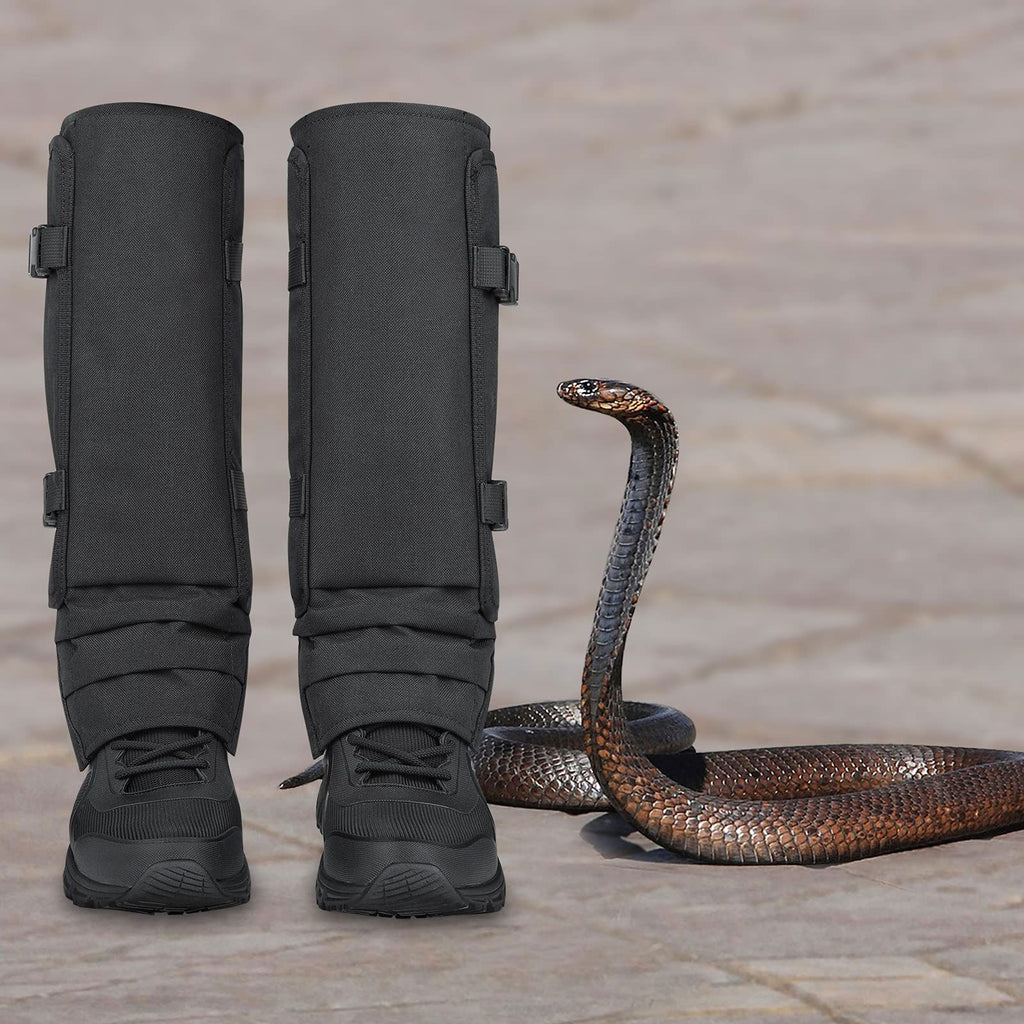 Anti-Snake Bite Leggings | Outdoor Hunting Leg Guards with Abrasion-Resistant Oxford Fabric | Puncture-Proof Gaiters for Hiking & Bushcraft | 0094