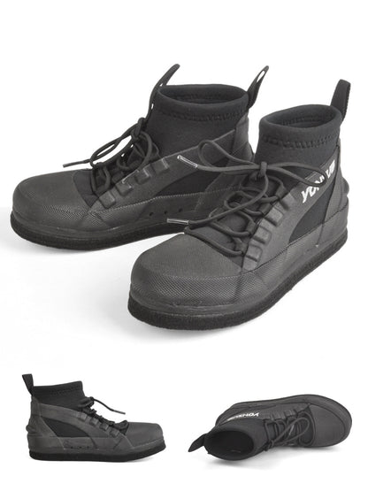 Yonsub Drainage Fishing Shoes | Quick-Dry Aqua Socks for Rock & Jetty Fishing | Anti-Slip & Cut-Resistant Water Shoes | YZ034