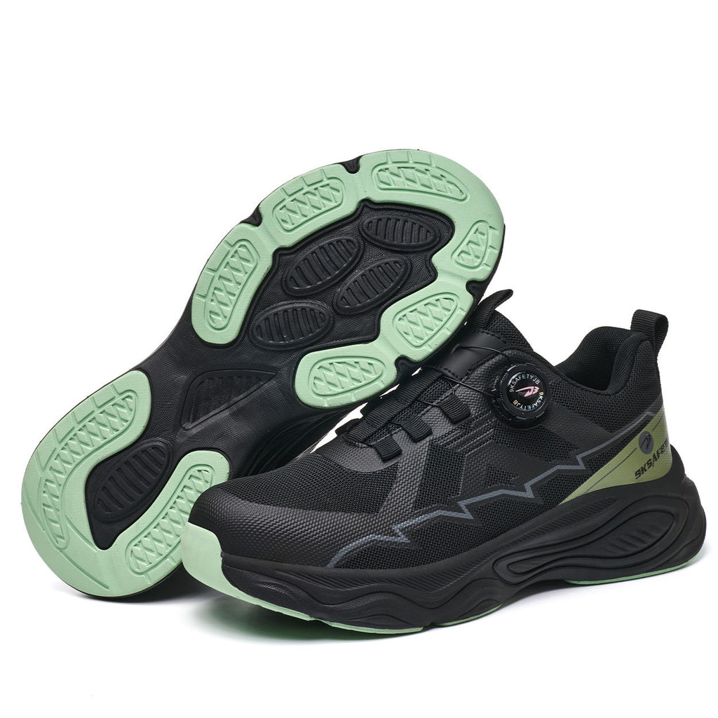 Men's Steel Toe Safety Boots: Anti-Smash & Anti-Puncture Kevlar Sole Protection Safety Boots | 7928