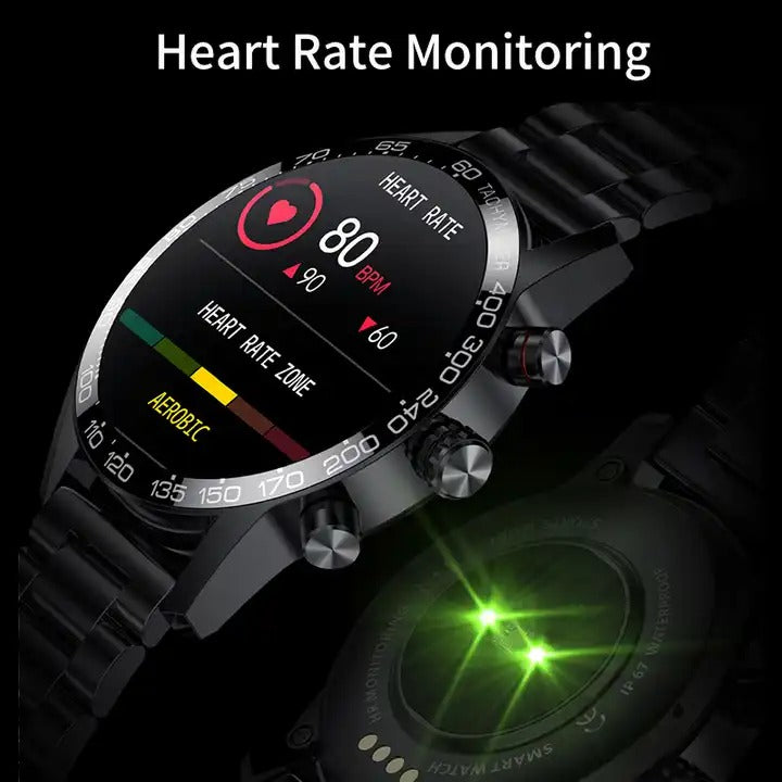 Men's AMOLED HD Screen Watch Smart Bluetooth Calling Sports Smartwatch | BW0408